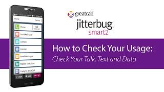 How to Check Your Usage - Jitterbug Smart2