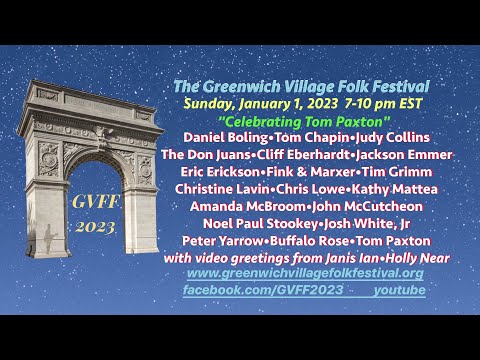 GVFF 2023 January Edition Remaster   Tom Paxton's 85th Birthday Bonanza