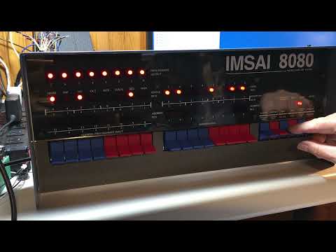 IMSAI 8080 ESP32 replica test sequence