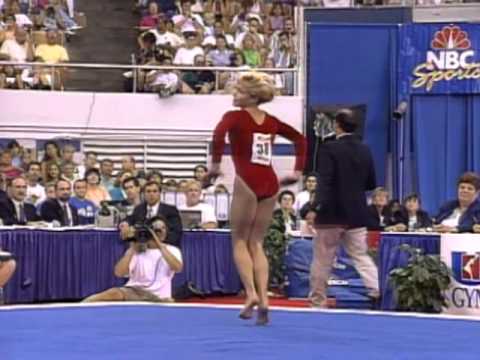 Amanda Borden - Floor Exercise - 1994 U.S. Gymnastics Championships - Women - Event Finals
