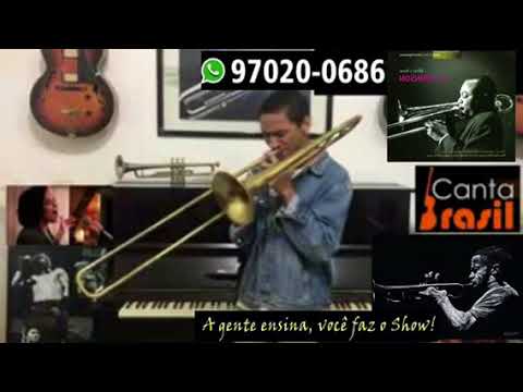 Trombone Tatuape aula de trombone Tatuapé aprenda tocar Hinos da Harpa Cristã Assembleia de Deus