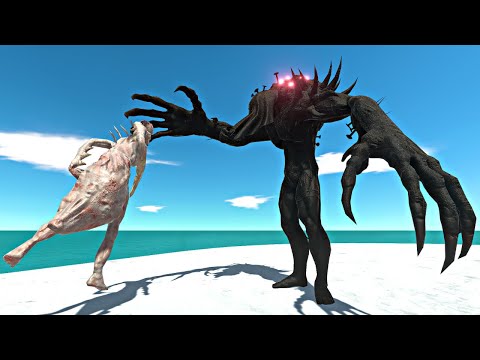 Dark Scourge vs Infernals Army in Arena of Evil - Animal Revolt Battle Simulator