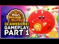Kirby's Dream Buffet is AWESOME! Fall Guys, Super Monkey Ball & Katamari Damacy Combined!