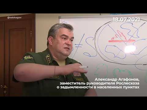 Замруководителя Рослесхоза объяснил, когда рассеется дым от пожаров в Якутии