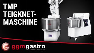Pétrin à Pâte / Pétrin à spirale - 42 Litres / 38 kg - 2 Vitesses - avec Cuve Fixe - Fonction Minuterie