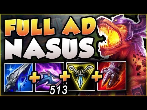 STOP PLAYING NASUS WRONG! 200 IQ TEAR RUSH NASUS! NASUS SEASON 8 TOP GAMEPLAY! - League of Legends