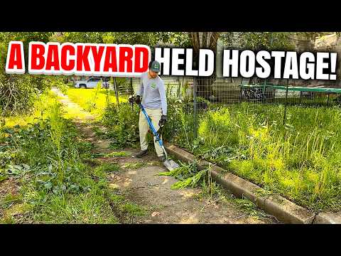 The KIDS just wanted to PLAY but the yard was in their way