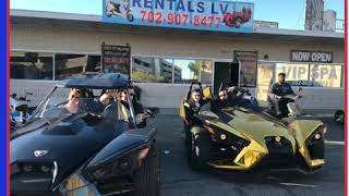 Polaris SlingShot Rentals Las Vegas