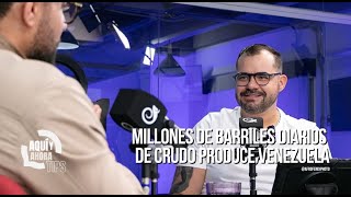 ¿Cuántos millones de barriles diarios de crudo produce Venezuela actualmente?