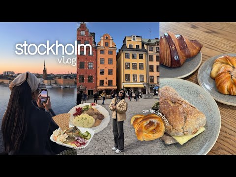 stockholm vlog | bakeries, gamla stan, djugården, swedish meatballs, ikea, swedish candy