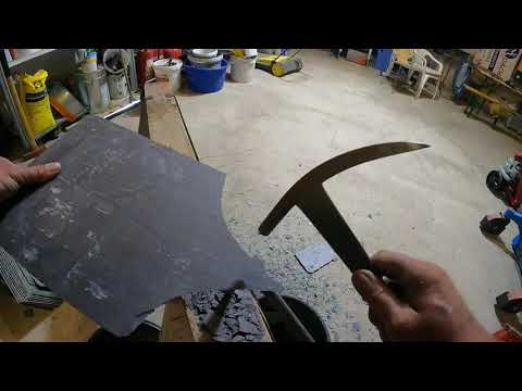 Schmuckband aus Schiefer vorbereiten Teil 2 - Colorschiefer von Theis Böger - Schieferdino im Ei...