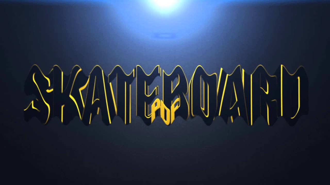 Intro #1 Skateboard PDF by Blaze DZN