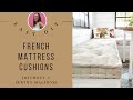 DIY French Mattress Cushion, No-Sew French Mattress Cushion, No-Sew Bench Cushion