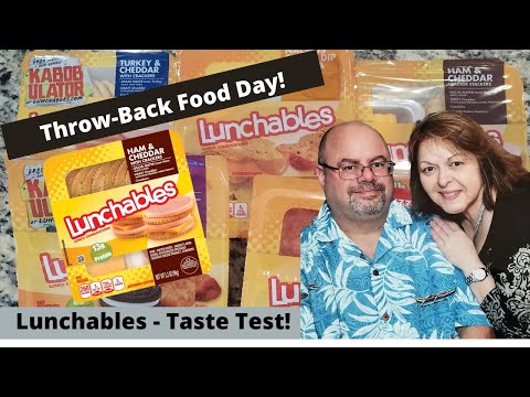 Lunchables Taste Test!  We Try All the Versions We Could Find....