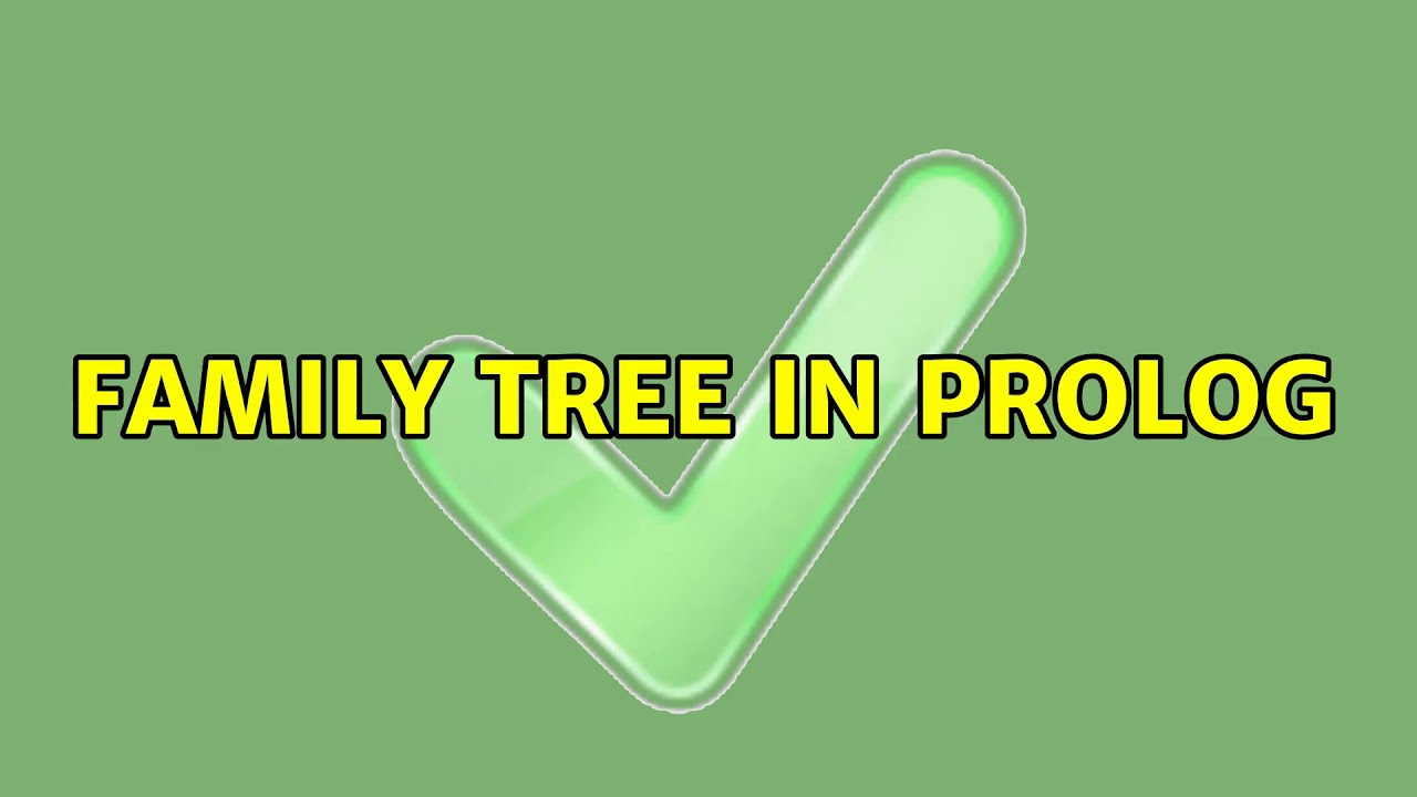 Family tree in Prolog