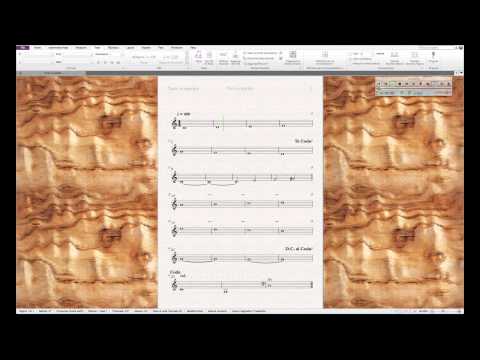 Sibelius 7 Tutorial ITALIANO - Testi di Ripetizione