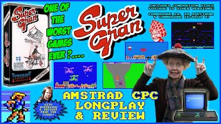 [AMSTRAD CPC] 👵 Super Gran - Longplay & Review (Interview With Coder! + Other Versions Comparison!)