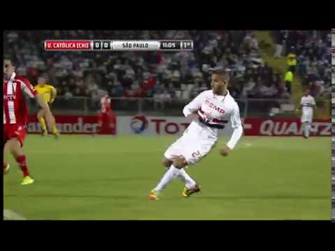 Sul-Americana 2013 - Universidad Católica-CHI 3x4 São Paulo (8ª Final - 2º Jogo)