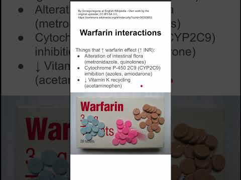 Warfarin interactions