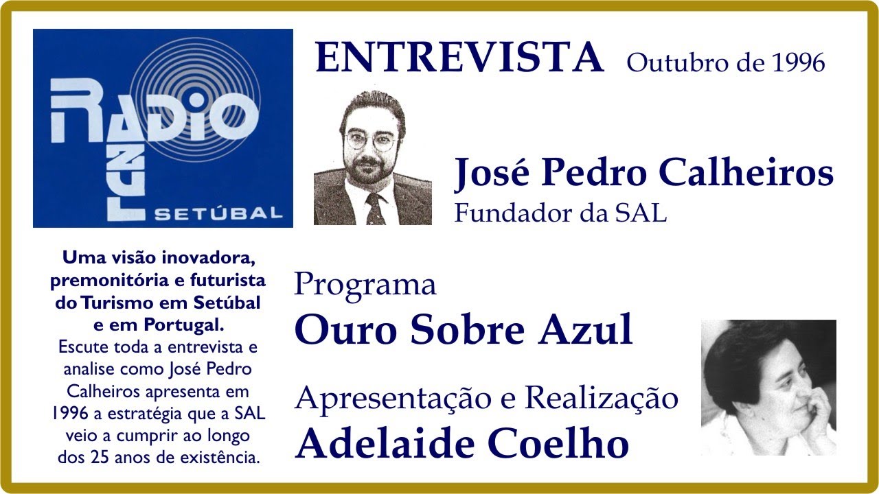 SAL na Rádio Azul Setúbal - Outubro de 1996