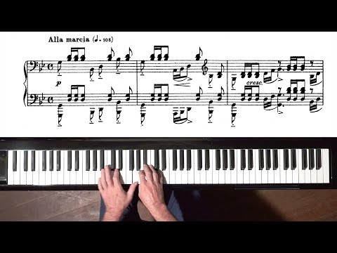 Featured image from Piano Tutorial: Rachmaninoff Prelude, Op. 23, No. 5