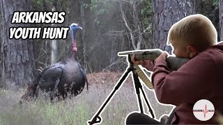 Arkansas youth hunt || Turkeys that won't commit || Epic Spitting and drumming footage