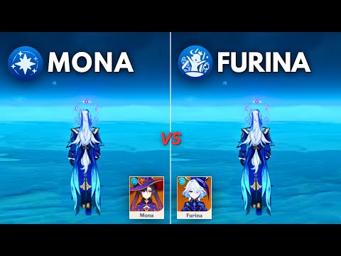 BEST Support For Neuvillette?? Furina vs Mona !![ Genshin Impact ]