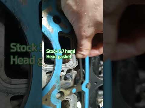 Stock 5.7 head gasket vs Cometic .052 Head gasket