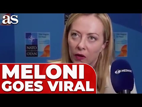 GIORGIA MELONI's STRANGE FACIAL EXPRESSIONS at NATO Summit go VIRAL