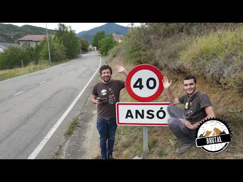 Ansó a vista de Dron ( España, Huesca, Jacetania)