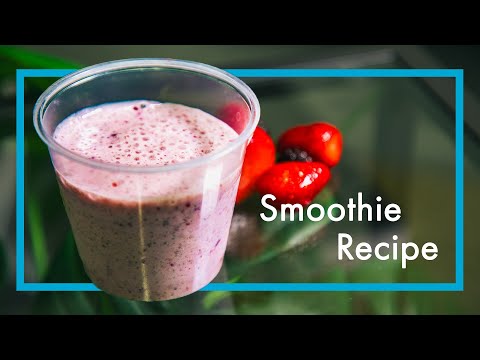 Quick and Easy Mixed Berry Smoothie Recipe | Houston Food Bank