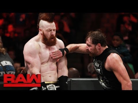 Dean Ambrose vs. Sheamus: Raw, Aug. 28, 2017