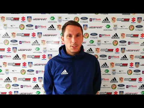 Váczy Dávid az U19 csapat Dorogi FC elleni mérkőzéséről beszélt