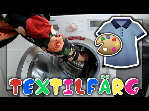 AMIR TESTAR: Färga kläder hemma