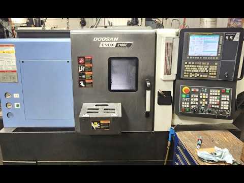 2017 DOOSAN LYNX 2100LB CNC Lathes 2-Axis | Clark Machinery Sales, LLC (1)