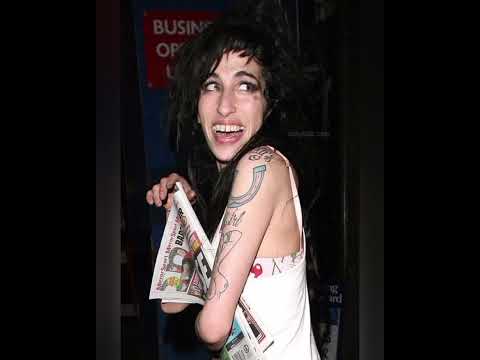 Last years of Amy Winehouse...  May the angels watch over you, rest in God's peace