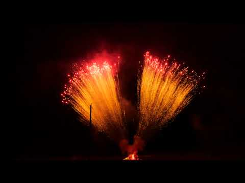 Wizard 24 shot double wing red comet w/ brocade mine 5/1 WPL30SC2401BRR