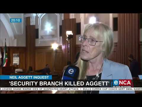 Neil Aggett Inquest 'Security branch killed Aggett'