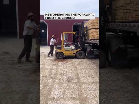 The Amish Forklift You've NEVER Seen Before! 🐴