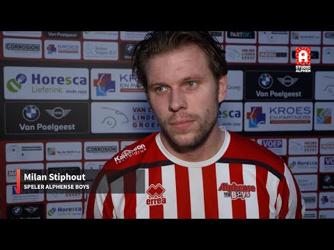 Interview with Milan Stiphout after ARC - Alphense Boys (November 29, 2025)