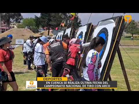 En Cuenca se realiza última fecha del campeonato nacional de tiro con arco