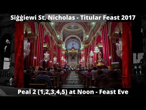 Mota 2 f'12:00pm (2017 - 1,2,3,4,5) - Siġġiewi San Nikola - Festa Titulari - 5 Qniepen