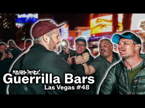 What Happens In Vegas Gets Posted On YouTube | Harry Mack Guerrilla Bars 48