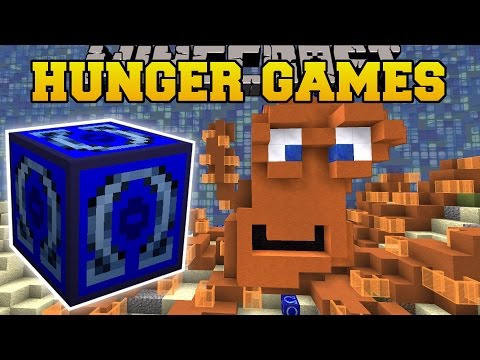 Minecraft: AQUARIUM HUNGER GAMES - Lucky Block Mod - Modded Mini-Game
