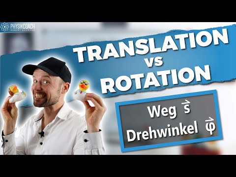 Translation vs. Rotation || Physics for Medical Students || Physics Basics