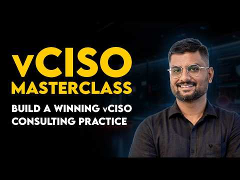 vCISO Master Class: Build a Security Program From Zero