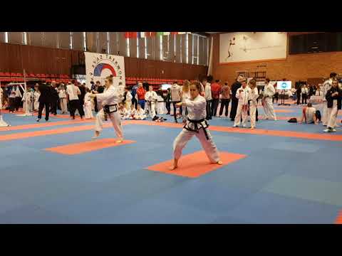 Czech Open 2018 Pattern 2 dan Angel Pope (Wales) vs Olga Borisenko (Estonia)