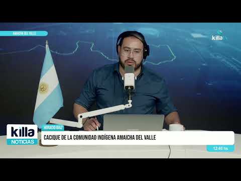 Horacio Díaz, cacique de Amaicha del Valle