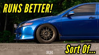 Replacing Up Stream 02 Sensor On 04 Tsx