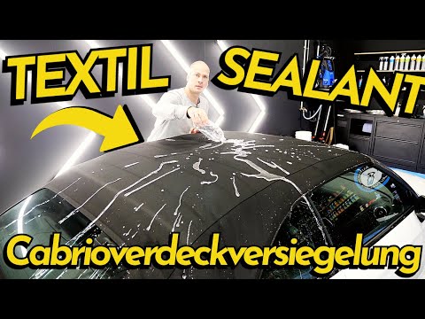 NEW: Convertible top sealant based on siloxane (without PFAS) - DopeFibers -HydrophobicCabrioSealant